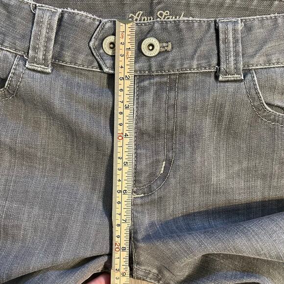 Ann Taylor Jeans Size 10 Modern Fit Lindsay Waist Charcoal - Picture 7 of 16